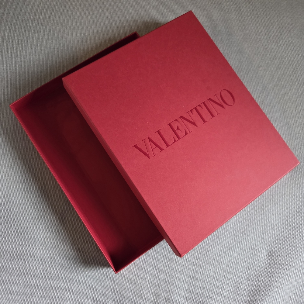 VALENTINO Empty 9.5 X 12 X 1.25 Flat Medium Size Box & Lid